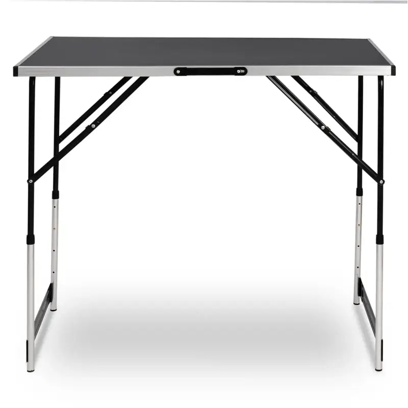 BukkitBow - Verstelbare Campingtafel - 30kg Draagvermogen - Lichtgewicht en Opvouwbaar - 100x73-94x60cm