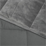 BukkitBow - Verzwaringsdeken - Microfiber en Polyester - 150x200cm - 7, 9 of 11kg - Grijs