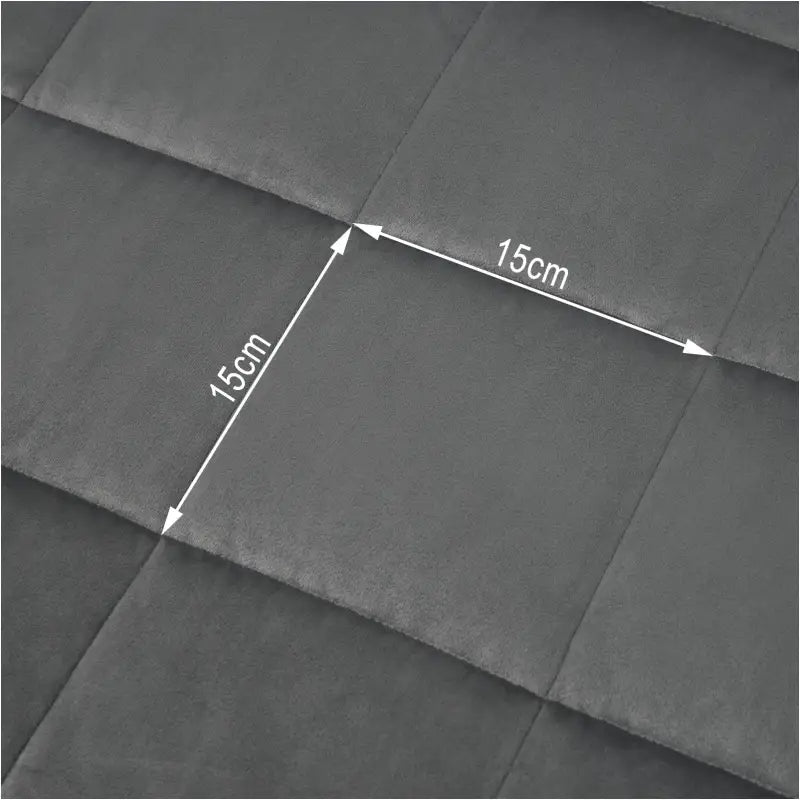 BukkitBow - Verzwaringsdeken - Microfiber en Polyester - 150x200cm - 7, 9 of 11kg - Grijs