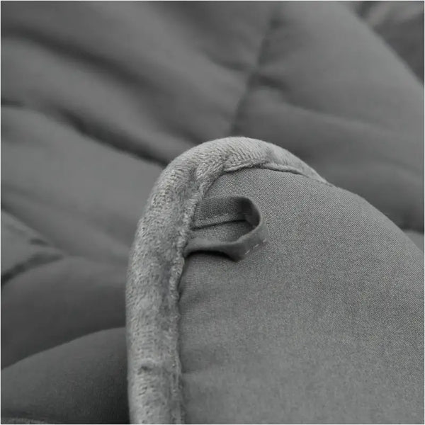 BukkitBow - Verzwaringsdeken - Microfiber en Polyester - 150x200cm - 7, 9 of 11kg - Grijs